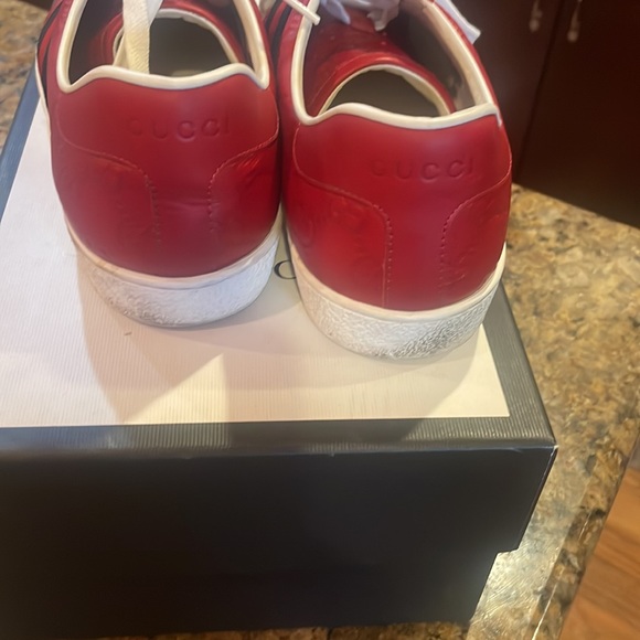 Double G Gucci printed Sneakers - Picture 4 of 4